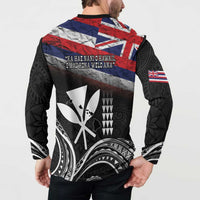 Hawaii Independence Day Button Sweatshirt La Kuokoa - Happy 28th November