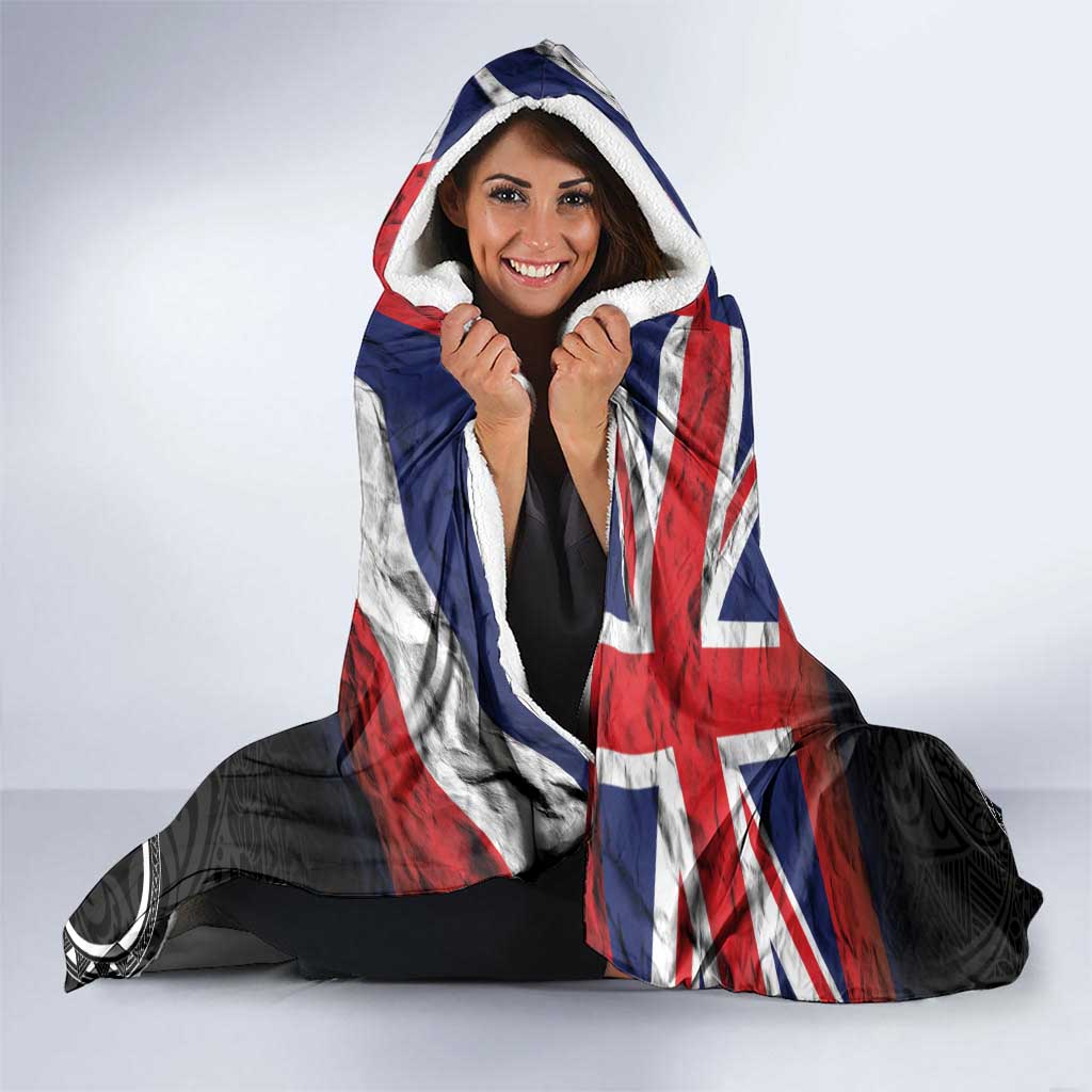 Hawaii Independence Day Hooded Blanket La Kuokoa - Happy 28th November LT14 - Polynesian Pride
