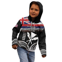 Hawaii Independence Day Kid Hoodie La Kuokoa - Happy 28th November LT14 - Polynesian Pride