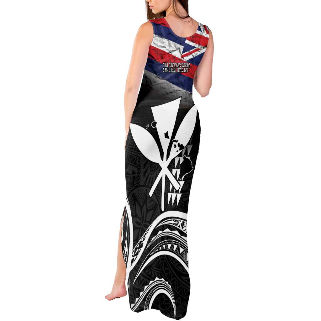 Hawaii Independence Day Tank Maxi Dress La Kuokoa - Happy 28th November
