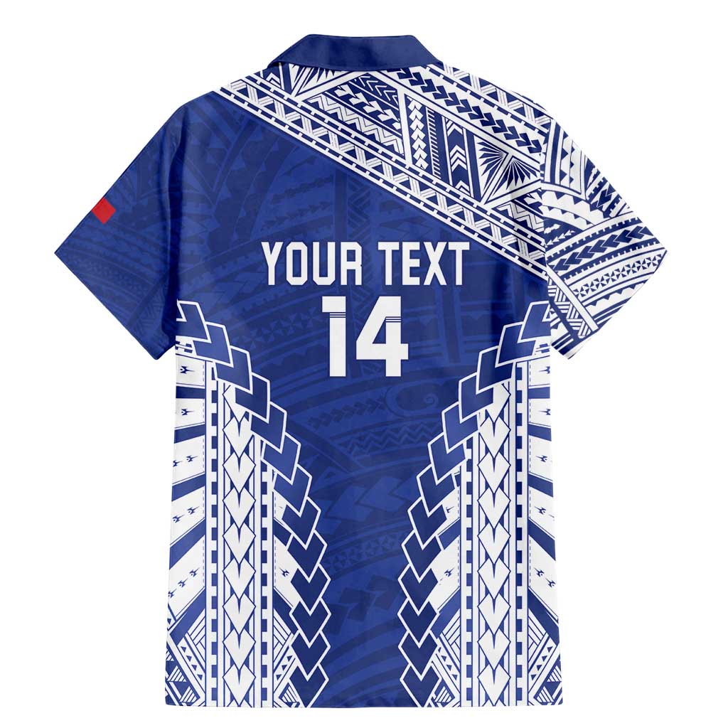 Toa Samoa Rugby Custom Family Matching Mermaid Dress and Hawaiian Shirt Go Champions Pacific Samoan Pattern - Polynesian Pride