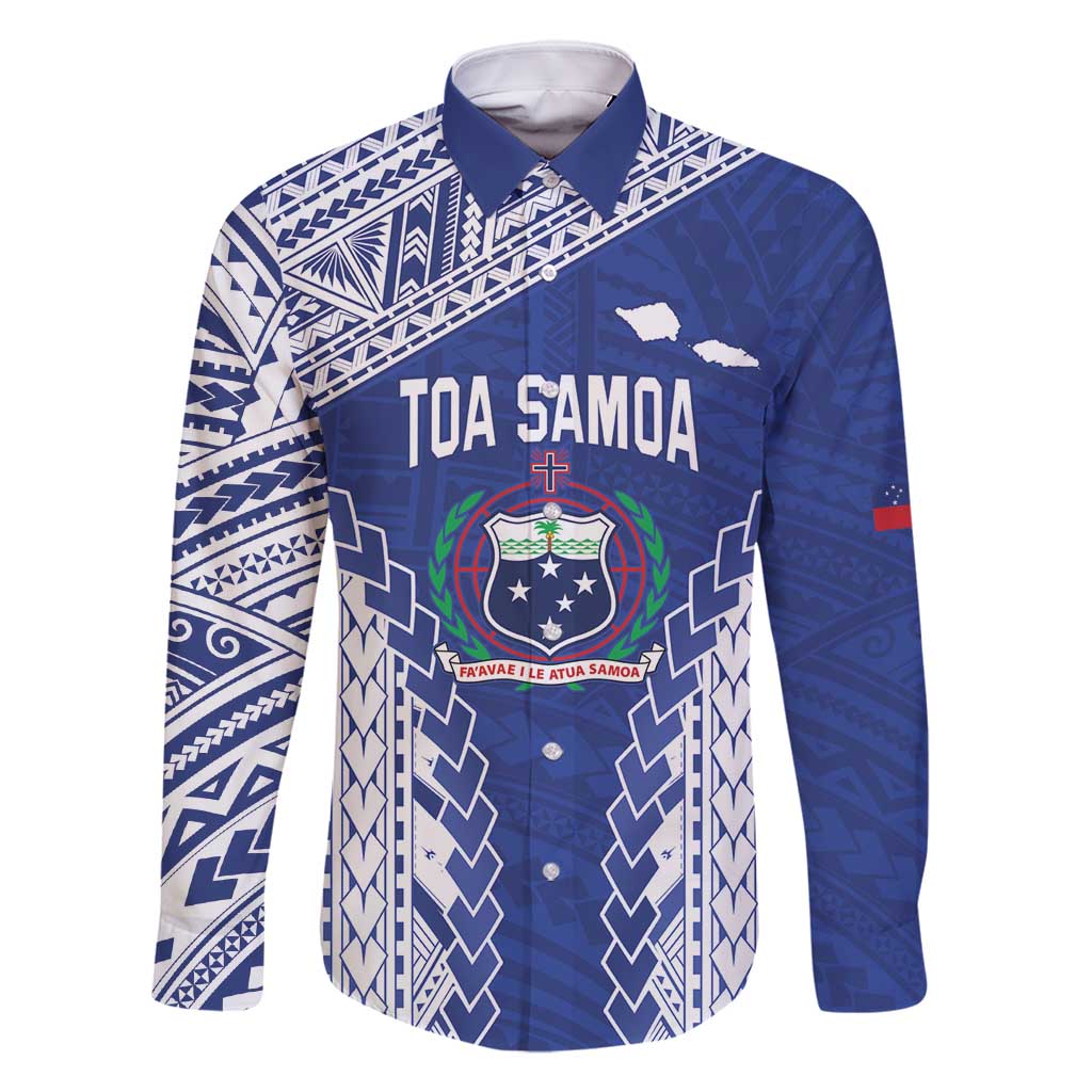 Toa Samoa Rugby Custom Family Matching Mermaid Dress and Hawaiian Shirt Go Champions Pacific Samoan Pattern - Polynesian Pride