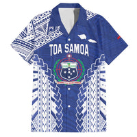 Toa Samoa Rugby Custom Family Matching Summer Maxi Dress and Hawaiian Shirt Go Champions Pacific Samoan Pattern - Polynesian Pride