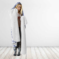 Toa Samoa Rugby Custom Hooded Blanket Go Champions Pacific Samoan Pattern - Polynesian Pride