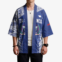 Toa Samoa Rugby Custom Kimono Go Champions Pacific Samoan Pattern - Polynesian Pride