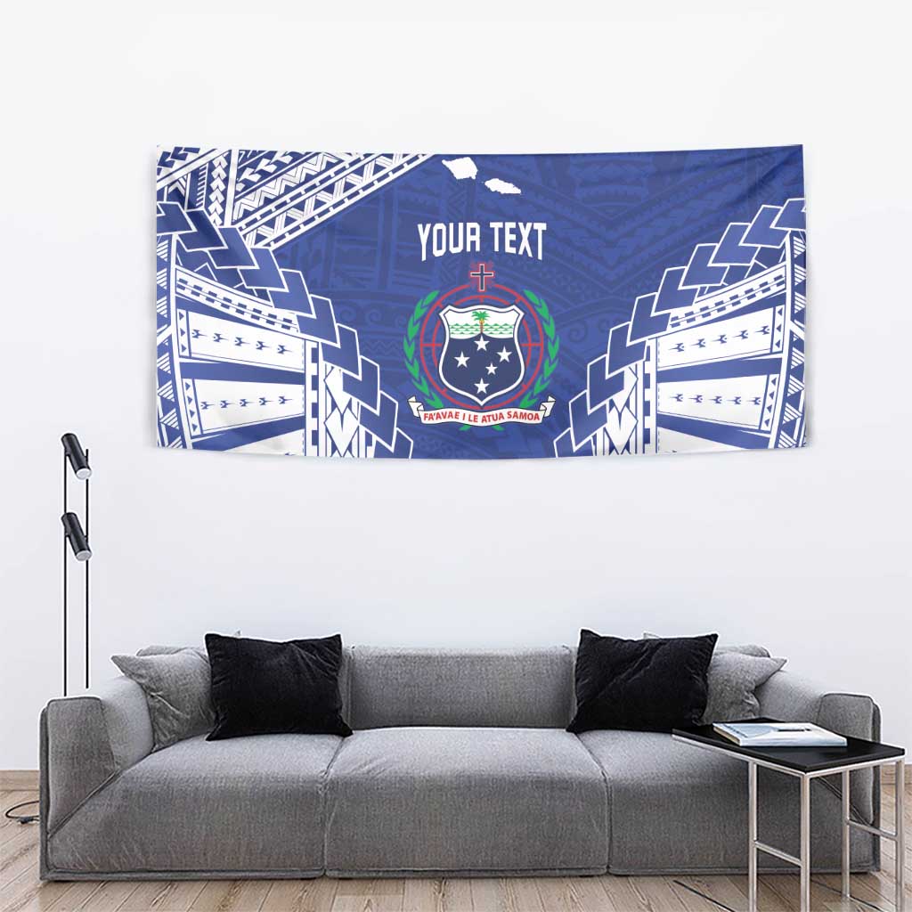 Toa Samoa Rugby Custom Tapestry Go Champions Pacific Samoan Pattern - Polynesian Pride