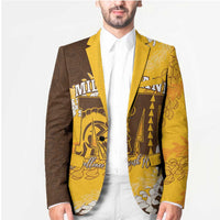 Personalized Mililani Hawaii High School Blazer Puakenikeni Lei Hawaiian Pattern LT14 - Polynesian Pride