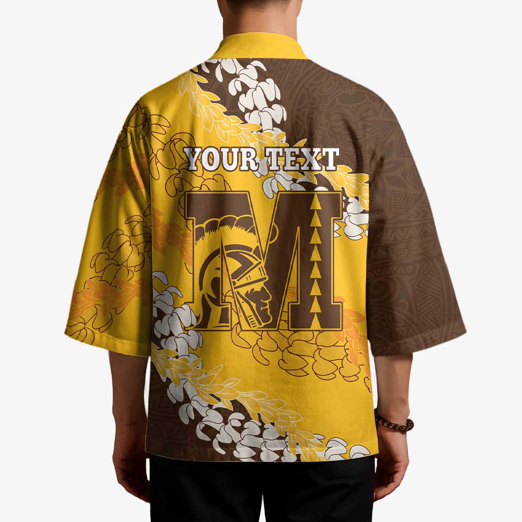 Personalized Mililani Hawaii High School Kimono Puakenikeni Lei Hawaiian Pattern LT14 - Polynesian Pride