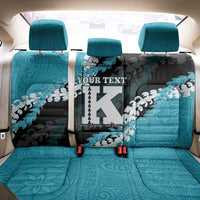 Personalized Kapolei Hawaii High School Back Car Seat Cover Puakenikeni Lei Hawaiian Pattern - Polynesian Pride