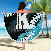 Personalized Kapolei Hawaii High School Beach Blanket Puakenikeni Lei Hawaiian Pattern LT14 - Polynesian Pride