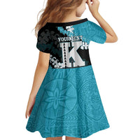 Personalized Kapolei Hawaii High School Family Matching Off The Shoulder Long Sleeve Dress and Hawaiian Shirt Puakenikeni Lei Hawaiian Pattern LT14 - Polynesian Pride