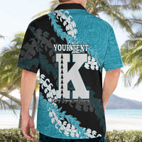 Personalized Kapolei Hawaii High School Hawaiian Shirt Puakenikeni Lei Hawaiian Pattern - Polynesian Pride
