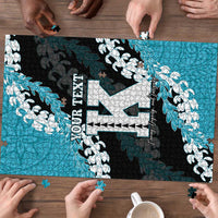 Personalized Kapolei Hawaii High School Puzzle Puakenikeni Lei Hawaiian Pattern LT14 - Polynesian Pride