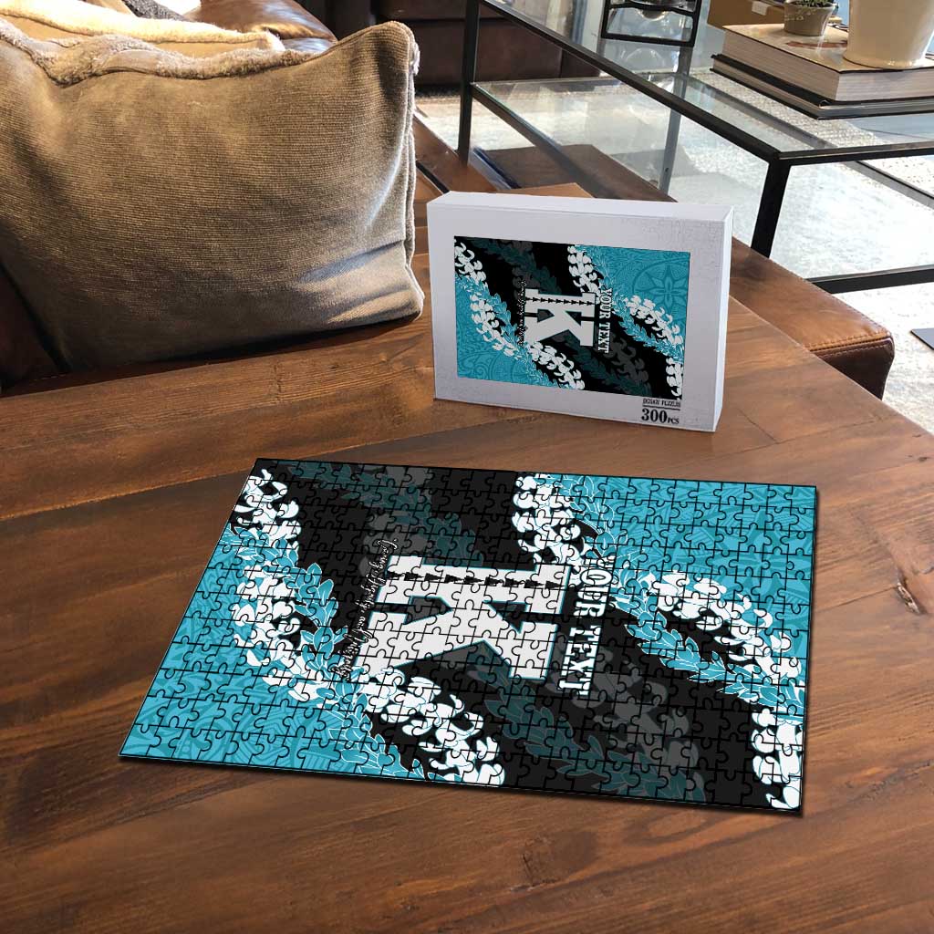Personalized Kapolei Hawaii High School Puzzle Puakenikeni Lei Hawaiian Pattern LT14 - Polynesian Pride