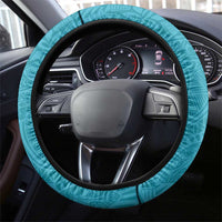 Kapolei Hawaii High School Steering Wheel Cover Puakenikeni Lei Hawaiian Pattern LT14 - Polynesian Pride