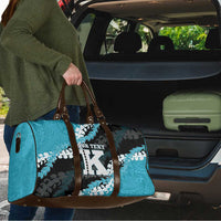 Personalized Kapolei Hawaii High School Travel Bag Puakenikeni Lei Hawaiian Pattern LT14 - Polynesian Pride