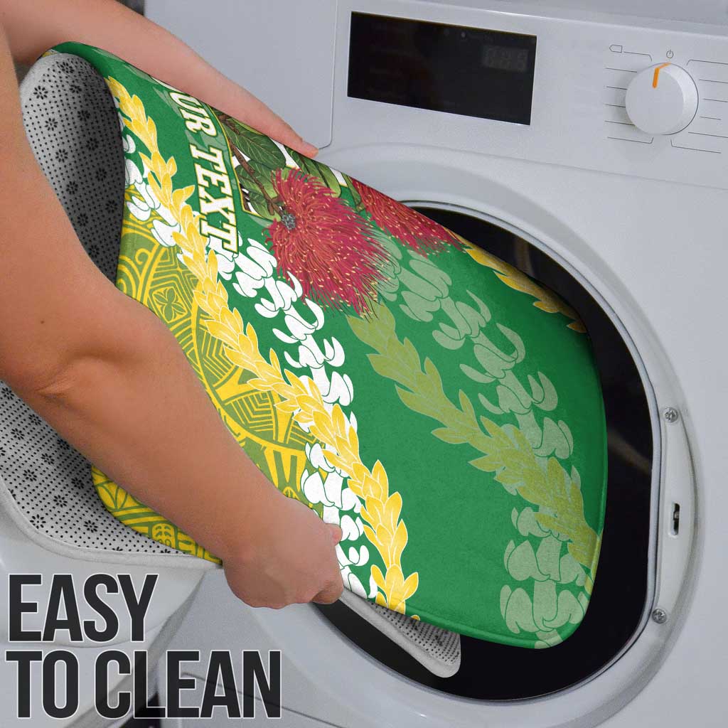 Personalized Leilehua Hawaii High School Bathroom Set Puakenikeni Lei Hawaiian Pattern LT14 - Polynesian Pride
