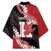 Personalized Kalani Hawaii High School Kimono Puakenikeni Lei Hawaiian Pattern LT14 - Polynesian Pride