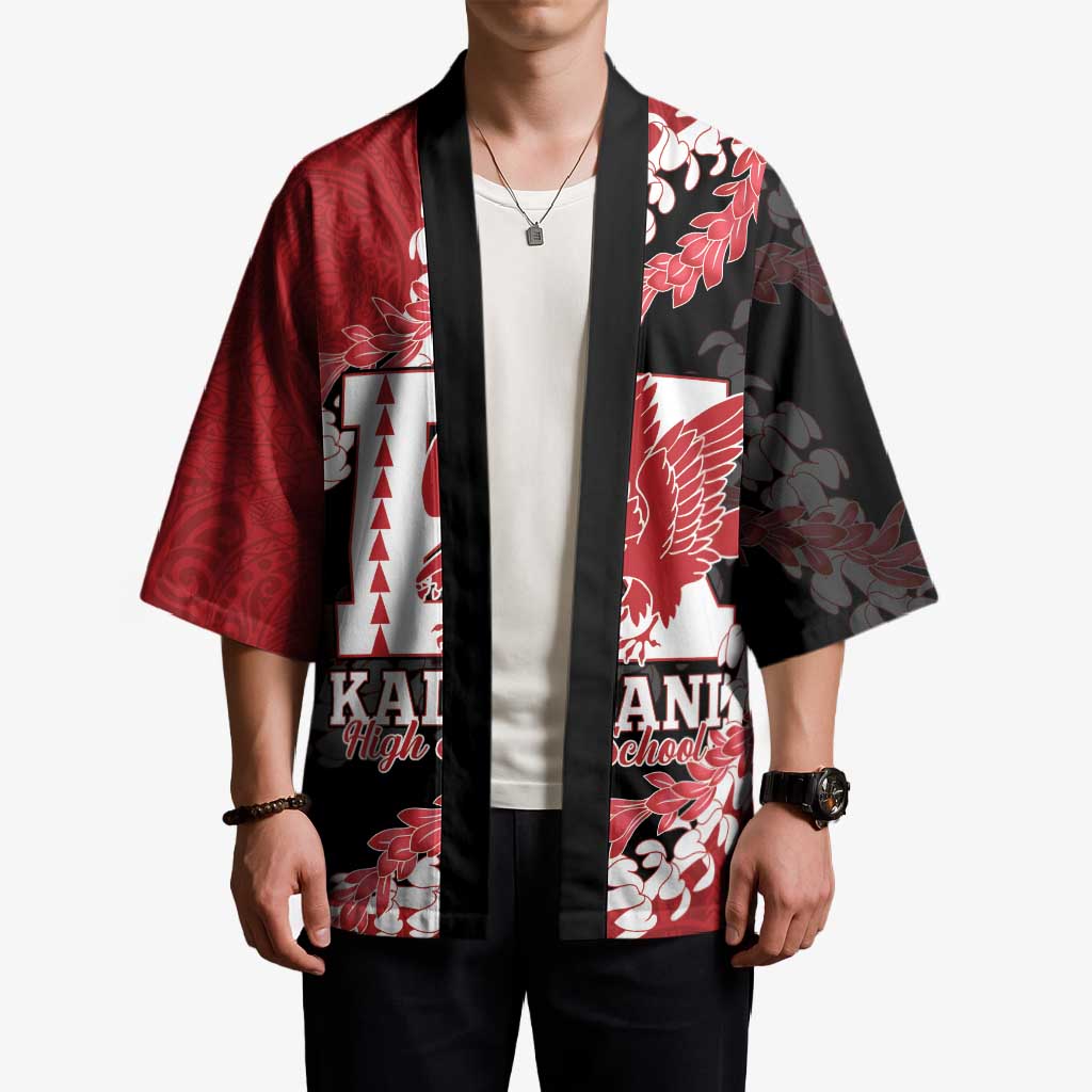 Personalized Kalani Hawaii High School Kimono Puakenikeni Lei Hawaiian Pattern LT14 - Polynesian Pride