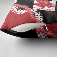Personalized Kalani Hawaii High School Pillow Cover Puakenikeni Lei Hawaiian Pattern LT14 - Polynesian Pride