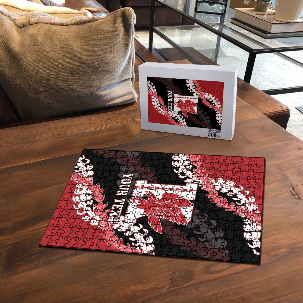 Personalized Kalani Hawaii High School Puzzle Puakenikeni Lei Hawaiian Pattern LT14 - Polynesian Pride