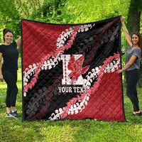Personalized Kalani Hawaii High School Quilt Puakenikeni Lei Hawaiian Pattern LT14 - Polynesian Pride