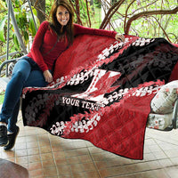 Personalized Kalani Hawaii High School Quilt Puakenikeni Lei Hawaiian Pattern LT14 - Polynesian Pride