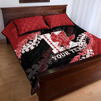 Personalized Kalani Hawaii High School Quilt Bed Set Puakenikeni Lei Hawaiian Pattern - Polynesian Pride
