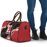 Personalized Kalani Hawaii High School Travel Bag Puakenikeni Lei Hawaiian Pattern LT14 - Polynesian Pride