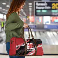 Personalized Kalani Hawaii High School Travel Bag Puakenikeni Lei Hawaiian Pattern LT14 - Polynesian Pride