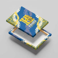 Kaiser Hawaii High School Canvas Wall Art Puakenikeni Lei Hawaiian Pattern LT14 - Polynesian Pride