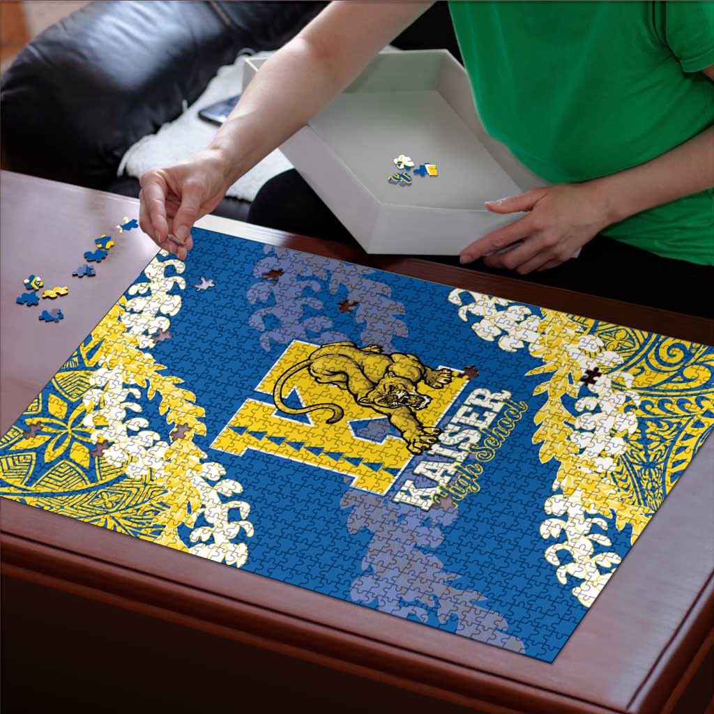 Kaiser Hawaii High School Puzzle Puakenikeni Lei Hawaiian Pattern LT14 - Polynesian Pride