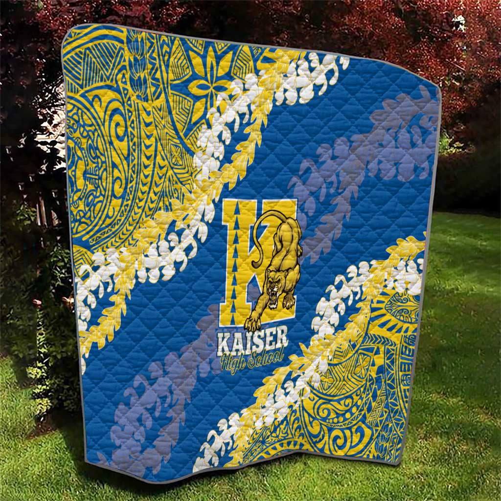 Kaiser Hawaii High School Quilt Puakenikeni Lei Hawaiian Pattern LT14 - Polynesian Pride