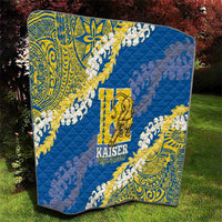 Kaiser Hawaii High School Quilt Puakenikeni Lei Hawaiian Pattern LT14 - Polynesian Pride