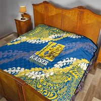 Kaiser Hawaii High School Quilt Puakenikeni Lei Hawaiian Pattern LT14 - Polynesian Pride