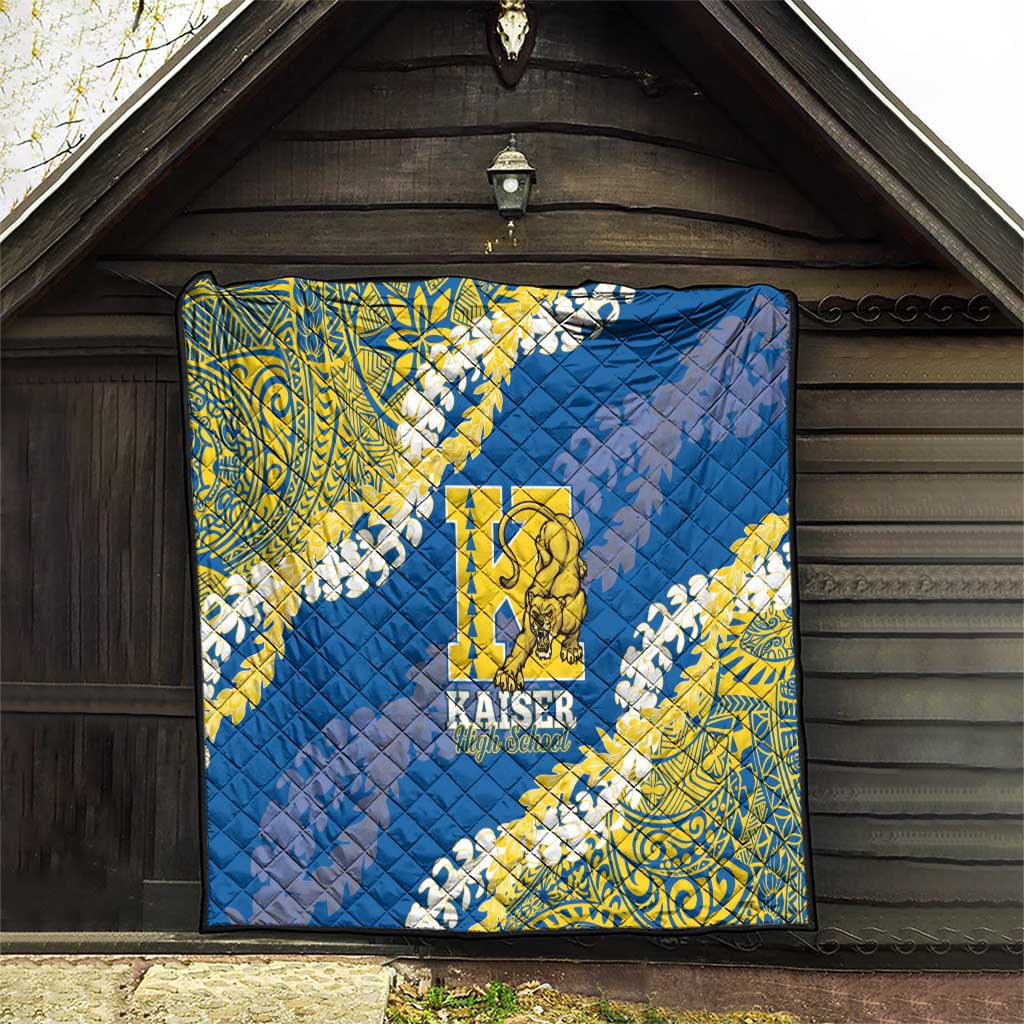 Kaiser Hawaii High School Quilt Puakenikeni Lei Hawaiian Pattern LT14 - Polynesian Pride