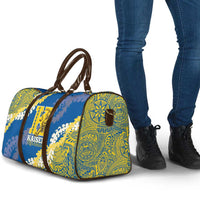 Kaiser Hawaii High School Travel Bag Puakenikeni Lei Hawaiian Pattern LT14 - Polynesian Pride