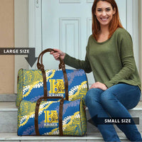 Kaiser Hawaii High School Travel Bag Puakenikeni Lei Hawaiian Pattern LT14 - Polynesian Pride
