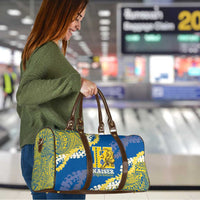 Kaiser Hawaii High School Travel Bag Puakenikeni Lei Hawaiian Pattern LT14 - Polynesian Pride