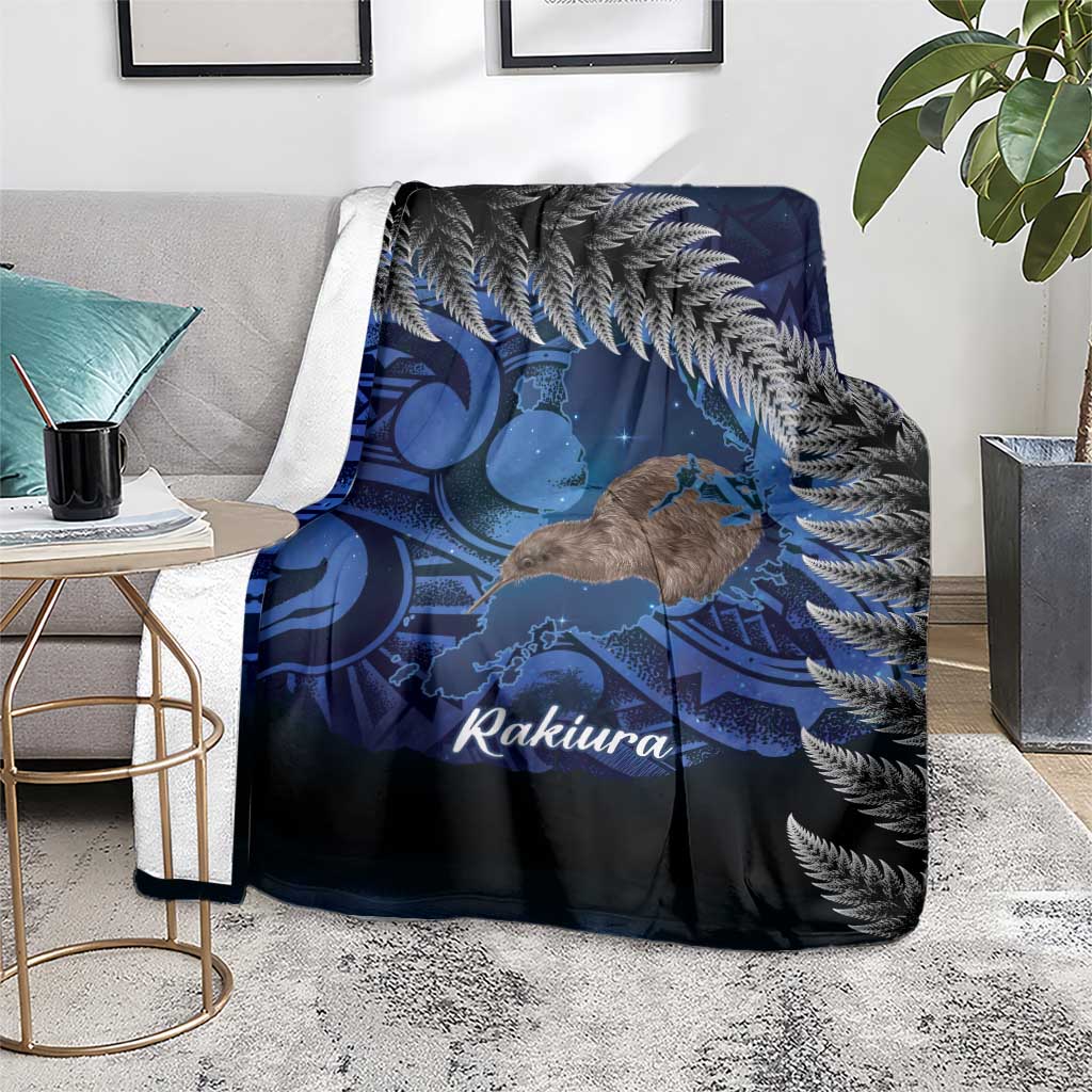 New Zealand Stewart Island Blanket Rakiura Kiwi Maori Glowing Sky