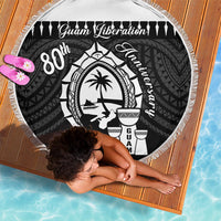 Guam Liberation Day Beach Blanket Biba Guahan Chamorro 80th Anniversary - Black