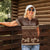 Brown Samoa Siapo Teuila Flowers Women Polo Shirt