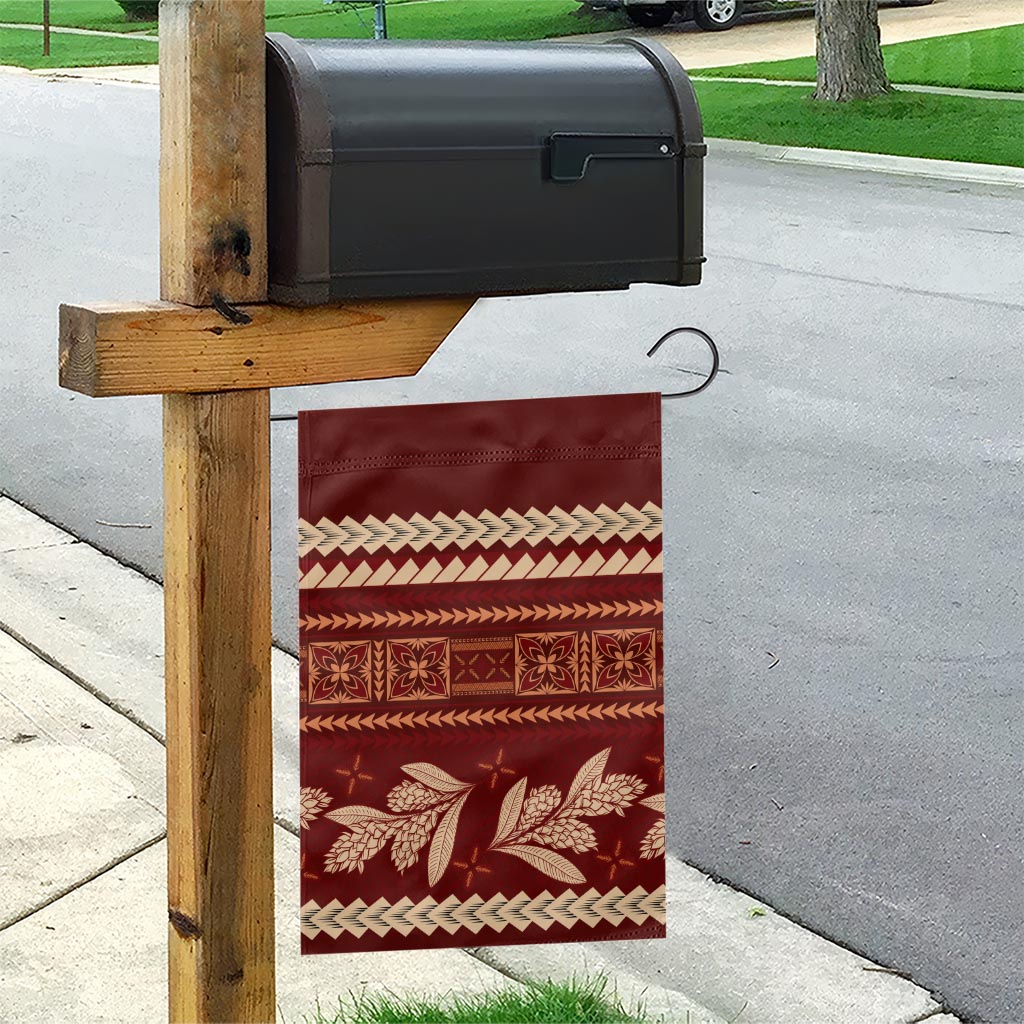 Red Samoa Siapo Teuila Flowers Garden Flag