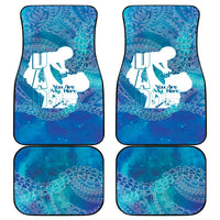 Turquoise Polynesia Father's Day Car Mats Dad You Are My Hero