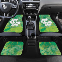 Green Polynesia Father's Day Car Mats Dad You Are My Hero