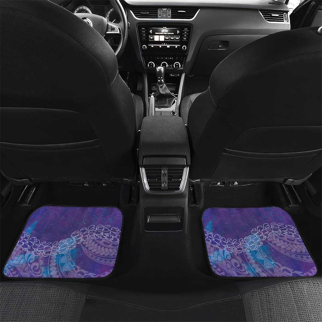 Purple Polynesia Father's Day Car Mats Dad You Are My Hero