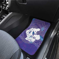 Purple Polynesia Father's Day Car Mats Dad You Are My Hero