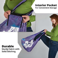 Purple Polynesia Father's Day Grocery Bag Dad You Are My Hero