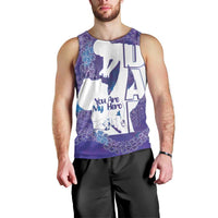 Purple Polynesia Father's Day Men Tank Top Dad You Are My Hero LT14 - Polynesian Pride