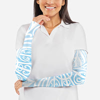 Blue New Zealand Puhoro Maori Tattoo Arm Sleeves LT14 - Polynesian Pride